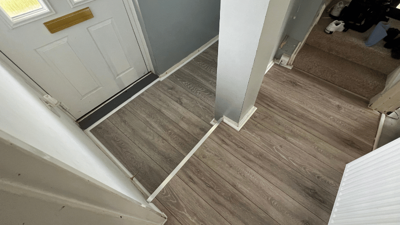 Laminate Flooring in Hallway