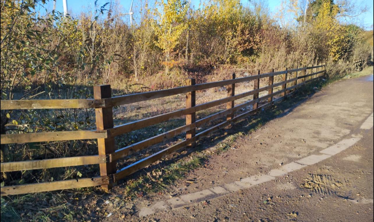 New Ranch Style Fence Install